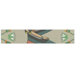 Egyptian Woman Wings Design Large Flano Scarf  by Celenk