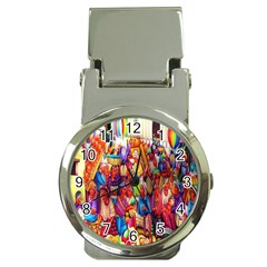 Guatemala Art Painting Naive Money Clip Watches by Celenk