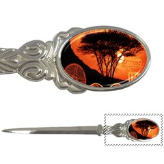 Africa Safari Summer Sun Nature Letter Openers by Celenk