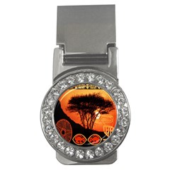 Africa Safari Summer Sun Nature Money Clips (cz) 