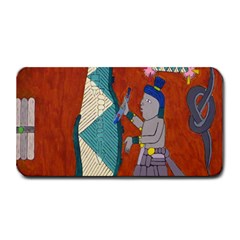 Mexico Puebla Mural Ethnic Aztec Medium Bar Mats by Celenk