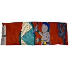 Mexico Puebla Mural Ethnic Aztec Body Pillow Case Dakimakura (two Sides) by Celenk