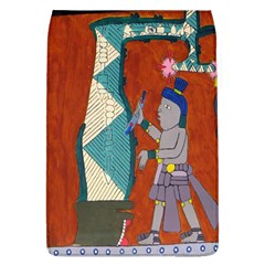 Mexico Puebla Mural Ethnic Aztec Flap Covers (l)  by Celenk