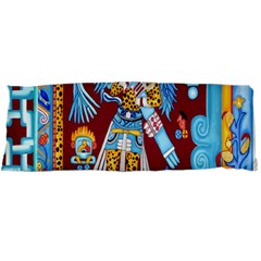 Mexico Puebla Mural Ethnic Aztec Body Pillow Case Dakimakura (two Sides) by Celenk