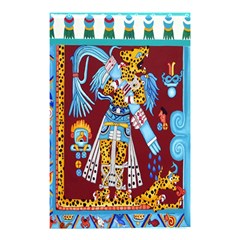 Mexico Puebla Mural Ethnic Aztec Shower Curtain 48  X 72  (small)  by Celenk