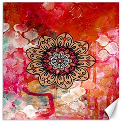 Mandala Art Design Pattern Ethnic Canvas 20  X 20   by Celenk