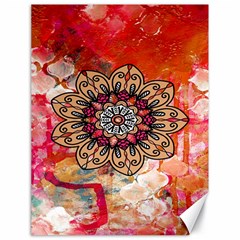 Mandala Art Design Pattern Ethnic Canvas 18  X 24   by Celenk