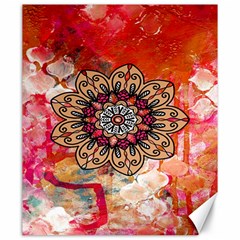 Mandala Art Design Pattern Ethnic Canvas 20  X 24   by Celenk