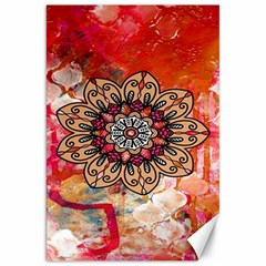 Mandala Art Design Pattern Ethnic Canvas 20  X 30   by Celenk