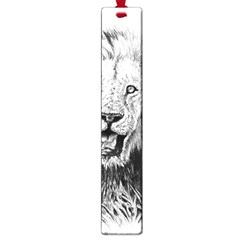 Lion Wildlife Art And Illustration Pencil Large Book Marks by Celenk