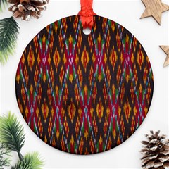 Thai Silk Ornament (round) by Celenk