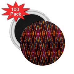 Thai Silk 2 25  Magnets (100 Pack)  by Celenk