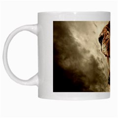 Roaring Lion White Mugs by Celenk