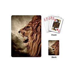 Roaring Lion Playing Cards (mini)  by Celenk