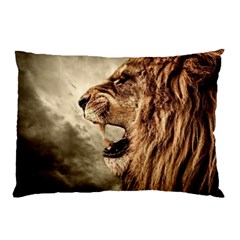 Roaring Lion Pillow Case (two Sides) by Celenk