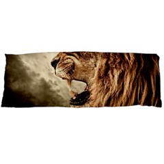 Roaring Lion Body Pillow Case (dakimakura) by Celenk