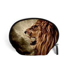 Roaring Lion Accessory Pouches (small)  by Celenk