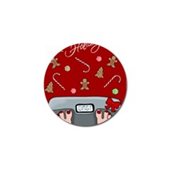 Hilarious Holidays  Golf Ball Marker by Valentinaart