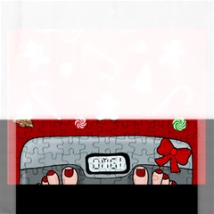 Hilarious Holidays  Rectangular Jigsaw Puzzl by Valentinaart