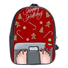 Hilarious Holidays  School Bag (large) by Valentinaart