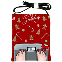 Hilarious Holidays  Shoulder Sling Bags by Valentinaart