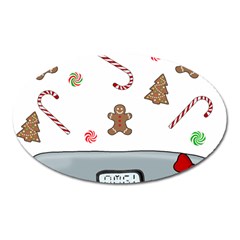 Hilarious Holidays  Oval Magnet by Valentinaart