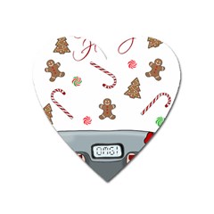 Hilarious Holidays  Heart Magnet by Valentinaart