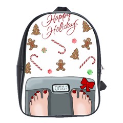 Hilarious Holidays  School Bag (large) by Valentinaart