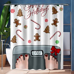 Hilarious Holidays  Shower Curtain 60  X 72  (medium)  by Valentinaart