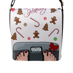 Hilarious Holidays  Flap Messenger Bag (l)  by Valentinaart