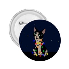 Meowy Christmas 2 25  Buttons by Valentinaart