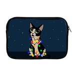 Meowy Christmas Apple MacBook Pro 17  Zipper Case Front