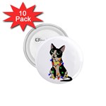 Meowy Christmas 1.75  Buttons (10 pack) Front