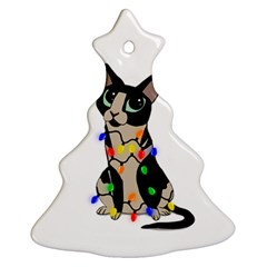 Meowy Christmas Ornament (Christmas Tree) 