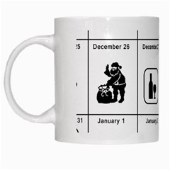 Holidays White Mugs