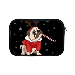 Pug Xmas Apple Ipad Mini Zipper Cases by Valentinaart