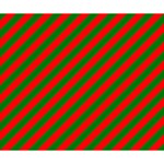 Red and Green Christmas Candycane Stripes Deluxe Canvas 14  x 11  14  x 11  x 1.5  Stretched Canvas