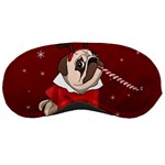 Pug Xmas Sleeping Masks Front