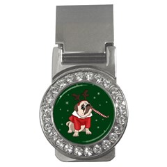 Pug Xmas Money Clips (cz)  by Valentinaart