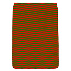 Christmas Red And Green Chevron Zig Zag Stripes Flap Covers (l)  by PodArtist