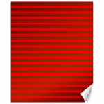 Christmas Red and Green Bedding Stripes Canvas 16  x 20   15.75 x19.29  Canvas - 1