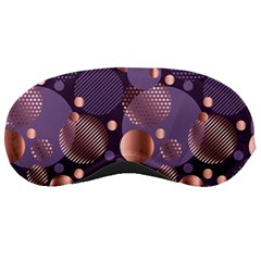 Random Polka Dots, Fun, Colorful, Pattern,xmas,happy,joy,modern,trendy,beautiful,pink,purple,metallic,glam, Sleeping Masks by NouveauDesign