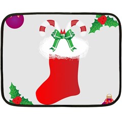 Christmas Stocking Fleece Blanket (mini)