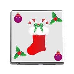 Christmas Stocking Memory Card Reader (square) by christmastore