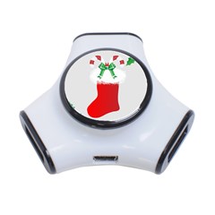 Christmas Stocking 3-port Usb Hub by christmastore