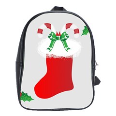 Christmas Stocking School Bag (xl) by christmastore