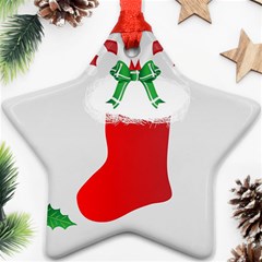 Christmas Stocking Ornament (star) by christmastore