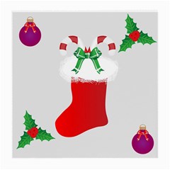 Christmas Stocking Medium Glasses Cloth (2-side) by christmastore