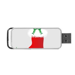 Christmas Stocking Portable Usb Flash (one Side) by christmastore