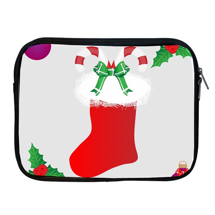 Christmas Stocking Apple iPad 2/3/4 Zipper Cases